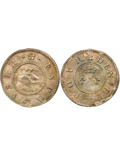 Aux 2 Lys & à la Foi 1 jeton Argent