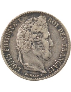Louis-Philippe Ier 1/4 franc Argent 1834 A - Paris 2