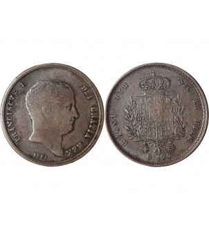 ITALIE, FRANCOIS Ier - 120 GRANI ARGENT 1825 NAPLES 2