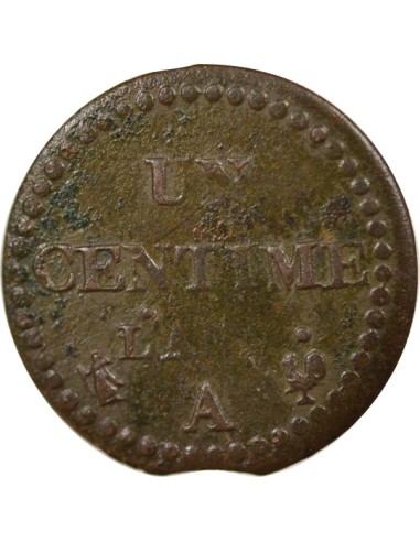Dupré 1 centime Cuivre AN 7 A - Paris