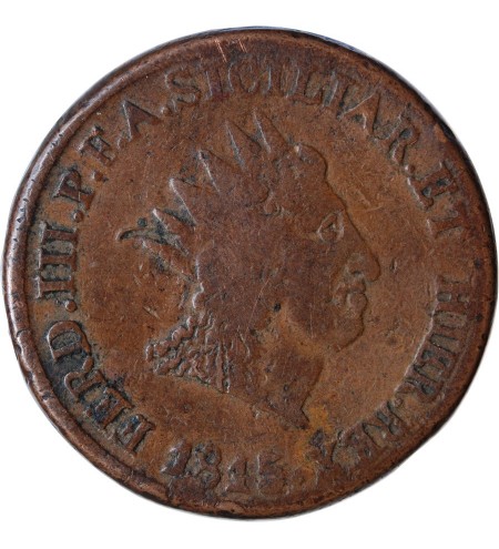 ITALIE, SICILE, FERDINAND III - 10 GRANI 1815