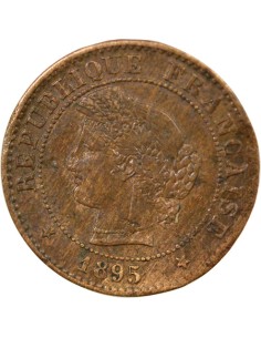 IIIe République 1 centime Bronze 1895 A - Paris 2