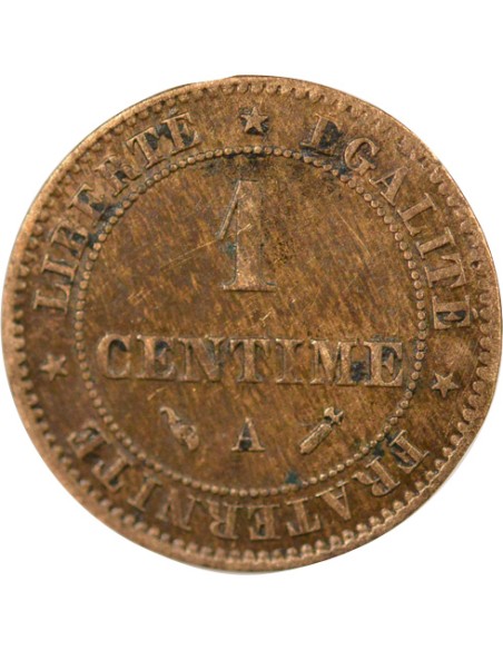 IIIe République 1 centime Bronze 1895 A - Paris