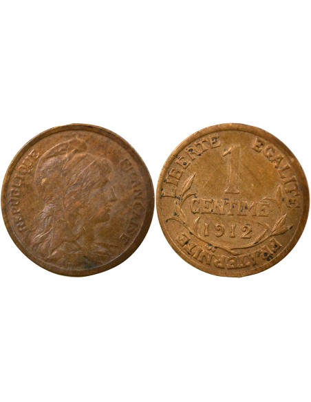 Dupuis 1 centime Bronze 1912 A - Paris