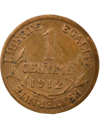 Dupuis 1 centime Bronze 1912 A - Paris