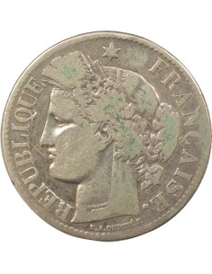 Céres - Demeter IIIe République 2 francs Argent 1871 K Bordeaux 2