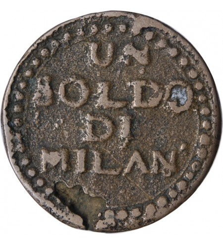 ITALIE, SIEGE DE MANTOUE - SOLDO 1795