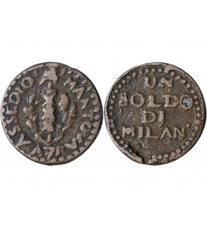 ITALIE, SIEGE DE MANTOUE - SOLDO 1795 2