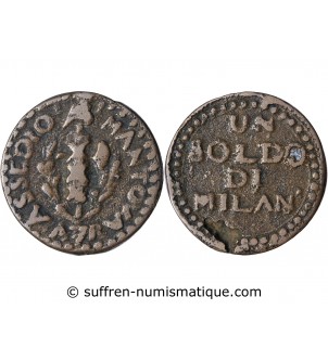 ITALIE, SIEGE DE MANTOUE - SOLDO 1795