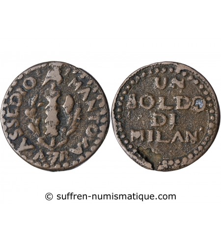 ITALIE, SIEGE DE MANTOUE - SOLDO 1795