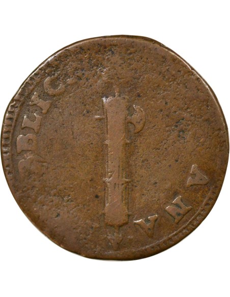 République Romaine 8e Type 2 baiocchi Cuivre 1798/1799 R Rome