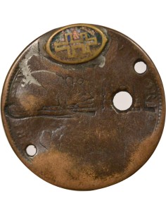 Napoléon III Croix de Lorraine 1 jeton Bronze 1940-1944 2