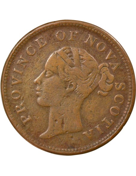 Reine 1 penny Cuivre 1840