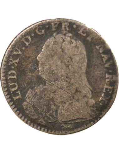 Louis XV Au Buste Habillé 1/10 écu Argent 1732 A - Paris
