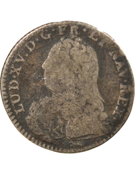 Louis XV Au Buste Habillé 1/10 écu Argent 1732 A - Paris