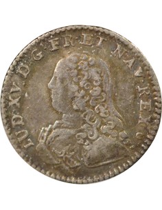 Louis XV Au Buste Habillé 1/10 écu Argent 1727 E Tours 2