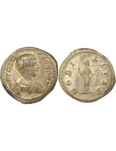 Rome Empire Geta Nobilitas 1 denier Argent 199 R Rome