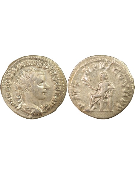 Rome Empire Gordien III Apollon 1 antoninien Billon 243-244 R Rome