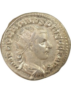 Rome Empire Gordien III Apollon 1 antoninien Billon 243-244 R Rome 2