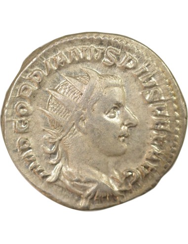 Rome Empire Gordien III Apollon 1 antoninien Billon 243-244 R Rome