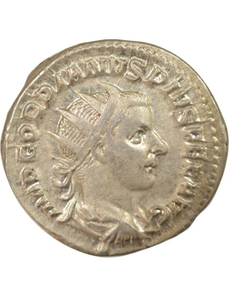 Rome Empire Gordien III Apollon 1 antoninien Billon 243-244 R Rome