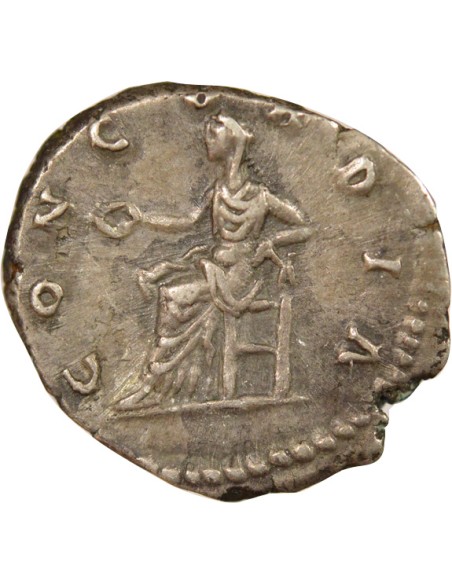 Rome Empire Lucilla Concordia 1 denier Argent 164-166 R Rome