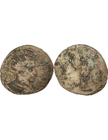 Rome Empire Volusien Pax 1 antoninien Billon 251-252 R Rome
