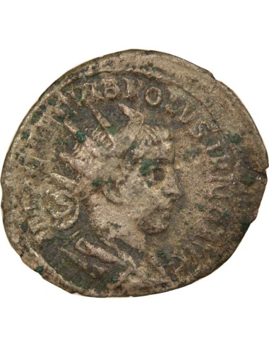 Rome Empire Volusien Pax 1 antoninien Billon 251-252 R Rome