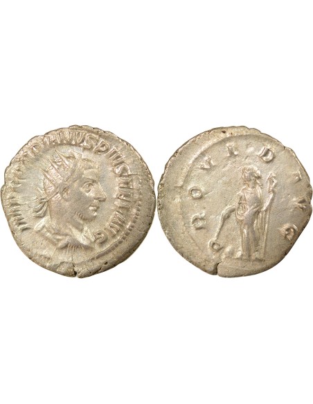 Rome Empire Gordien III Providentia 1 antoninien Billon 244 R Rome