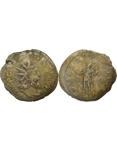 Empire des Gaules Postume Virtus 1 antoninien Billon 262 Trèves