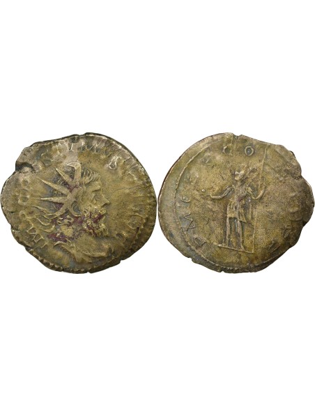 Empire des Gaules Postume Virtus 1 antoninien Billon 262 Trèves
