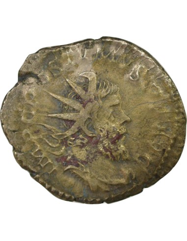 Empire des Gaules Postume Virtus 1 antoninien Billon 262 Trèves