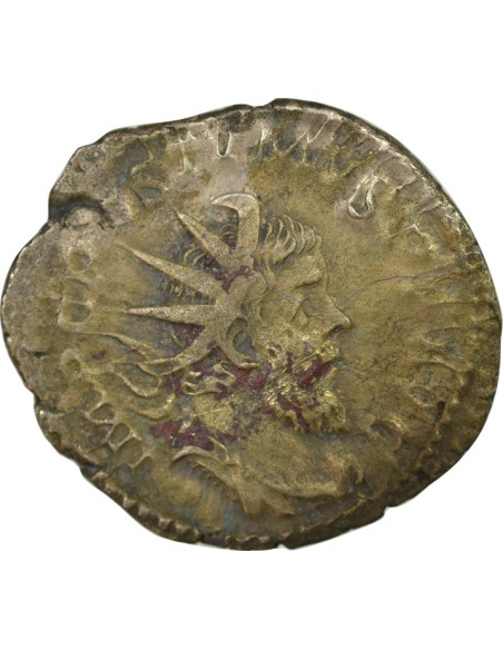 Empire des Gaules Postume Virtus 1 antoninien Billon 262 Trèves