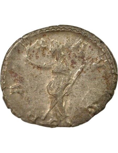 Empire des Gaules Postume Pax debout 1 antoninien Billon 268 Trèves