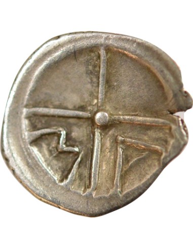 Grèce (Gaule) Tête à gauche 1 obole Argent 200-121 Av JC MA Marseille