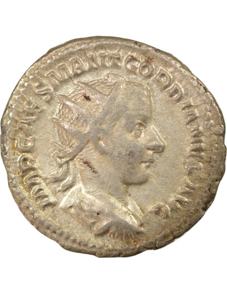 Rome Empire Gordien III Rome Assise 1 antoninien Billon 239 R Rome