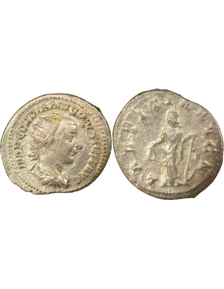 Rome Empire Gordien III Laetitia 1 antoninien Billon 240-243 R Rome