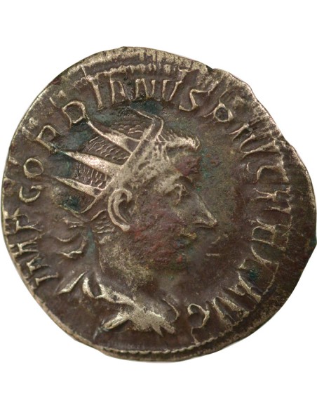 Rome Empire Gordien III Liberalitas 1 antoninien Billon 239-240 R Rome