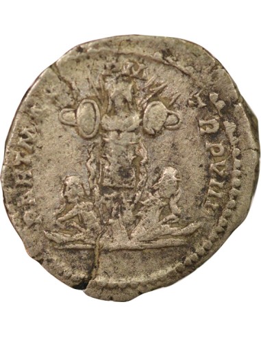 Rome Empire Septime Sévère Trophée Parthe 1 denier Argent 201 R Rome