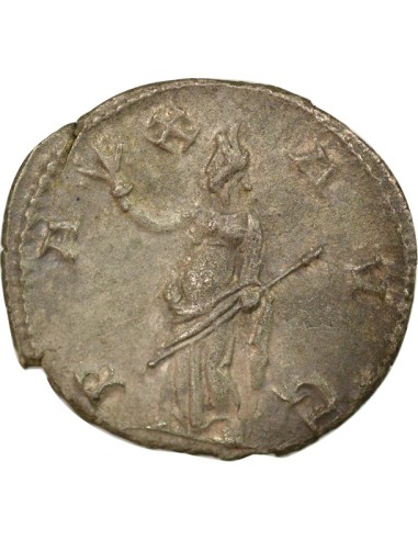 Empire des Gaules Postume Pax debout 1 antoninien Billon 268 Trèves