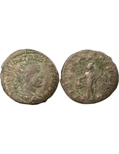 Rome Empire Trébonien Galle Libertas 1 antoninien Billon 252 R Rome