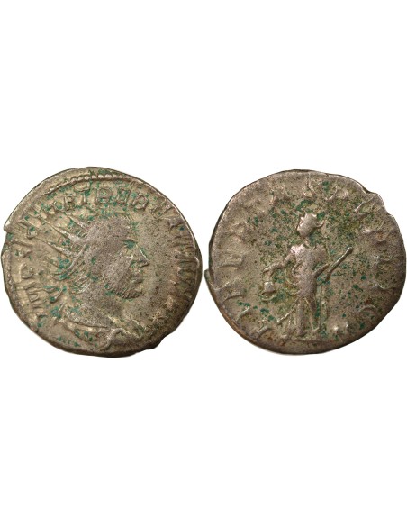 Rome Empire Trébonien Galle Libertas 1 antoninien Billon 252 R Rome
