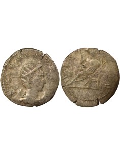 Rome Empire Salonine Vénus assise 1 antoninien Billon 257-258 Trèves