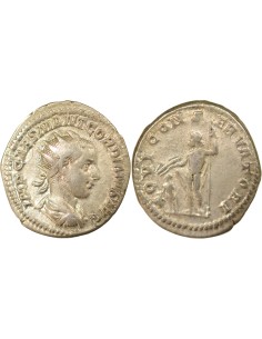 Rome Empire Gordien III Jupiter 1 antoninien Billon 238 R Rome