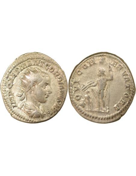Rome Empire Gordien III Jupiter 1 antoninien Billon 238 R Rome