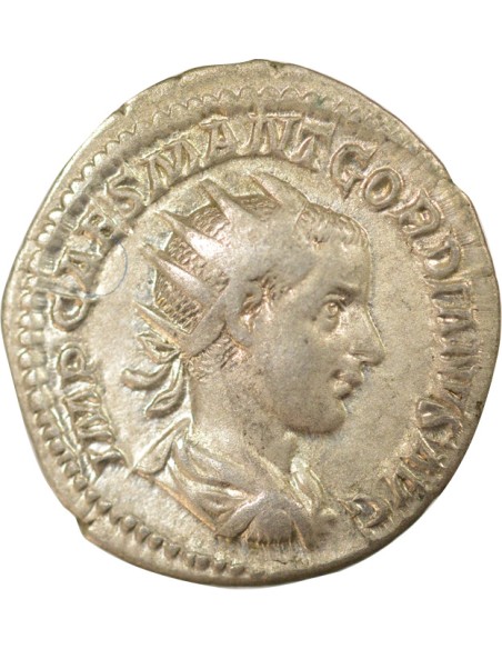 Rome Empire Gordien III Jupiter 1 antoninien Billon 238 R Rome