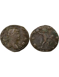 Rome Empire Gallien Sol 1 antoninien Billon 265-268 M Milan
