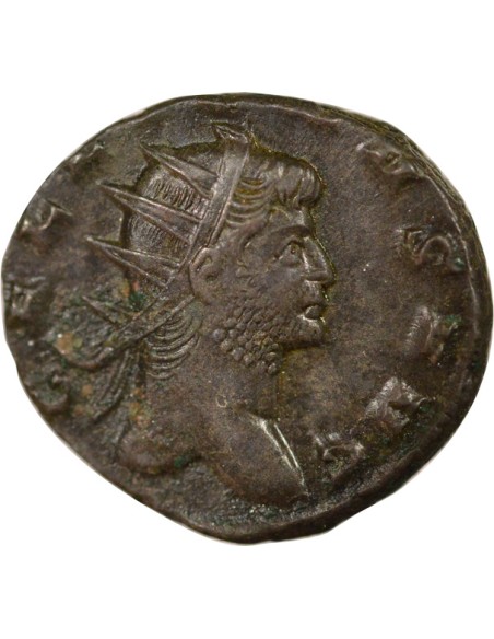 Rome Empire Gallien Sol 1 antoninien Billon 265-268 M Milan