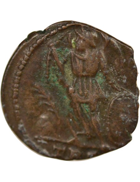 Rome Empire Constantinople 1 nummus Cuivre 334 Trèves