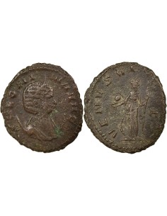 Rome Empire Salonine Vénus debout 1 antoninien Billon 267-268 R Rome